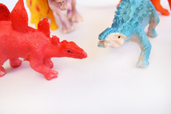 فیگور حیوانات مدل دایناسور - بسته 6 عددی